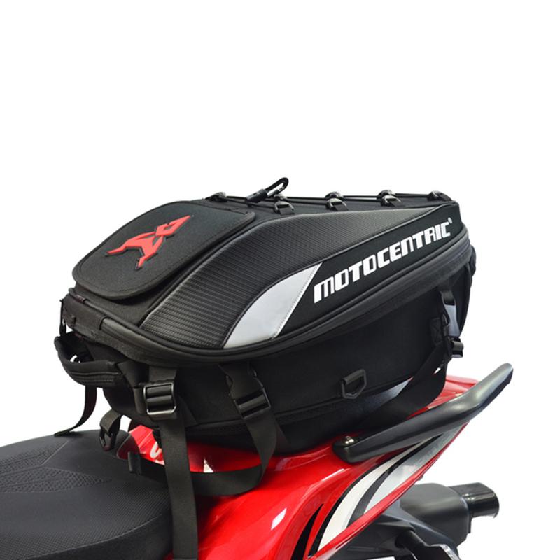 Waterproof Motorcycle Tail Bag Multi-functional Durable Rear Motorcycle Seat Bag High Capacity Rider Backpack 11-MC-0102 Latest