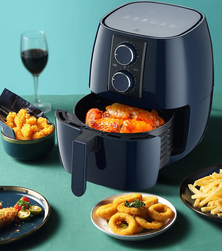 Visual Air Fryer Electromechanical Fryer Electric Oven Large Capacity Air Fryer 6L Multi-Function